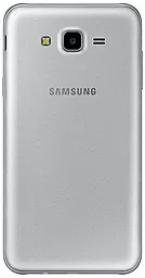 Задняя крышка корпуса Samsung Galaxy J7 Neo 2018 J701F Silver - фото Задняя крышка корпуса Samsung Galaxy J7 Neo 2018 J701F Silver