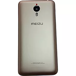 Задняя крышка корпуса Meizu M1 Meilan Metal со стеклом камеры Original Gold