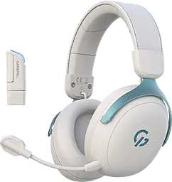 Наушники GamePro Asgard Freya Pro White-Blue (HSW201WB) - фото Наушники GamePro Asgard Freya Pro White-Blue (HSW201WB)