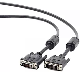 Видеокабель Cablexpert DVI-D М-М Dual Link 4.5м Black (CC-DVI2-BK-15) - миниатюра 2