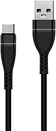 Кабель Walker C580 USB-A - Type-C 12w 2.4a 1м cable Black - фото Кабель Walker C580 USB-A - Type-C 12w 2.4a 1м cable Black