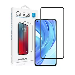 Защитное стекло ACCLAB Full Glue Xiaomi Mi 11 Lite Black (1283126511837)