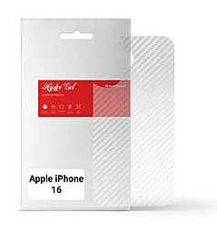 Защитная пленка на заднюю панель ArmorStandart для Apple iPhone 16 Carbone Transparent (ARM79603)