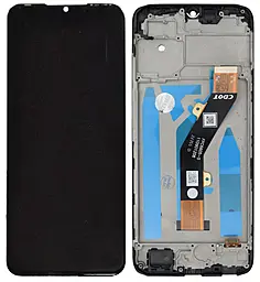 Дисплей Infinix Smart 7 HD (X6516) с тачскрином и рамкой, Black