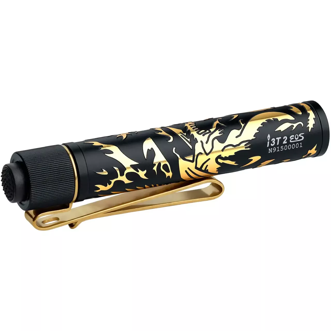 Ліхтарик Olight I3T 2 EOS Dragon & phoenix golden - фото 2