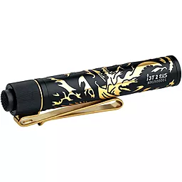 Ліхтарик Olight I3T 2 EOS Dragon & phoenix golden - мініатюра 2 Ліхтарик Olight I3T 2 EOS Dragon & phoenix golden - мініатюра 2
