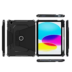 Чехол для планшета BeCover Armor Leather 360° для Samsung Galaxy Tab A8 10.5 (2021) SM-X200 / SM-X205 Black (708890) - фото Чехол для планшета BeCover Armor Leather 360° для Samsung Galaxy Tab A8 10.5 (2021) SM-X200 / SM-X205 Black (708890)