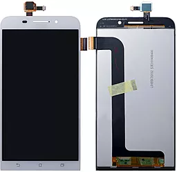 Дисплей Asus ZenFone Max ZC550KL (Z010D, Z010DA) з тачскріном, White