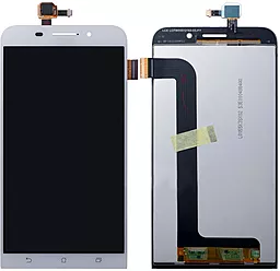 Дисплей Asus ZenFone Max ZC550KL с тачскрином, White - фото Дисплей Asus ZenFone Max ZC550KL с тачскрином, White