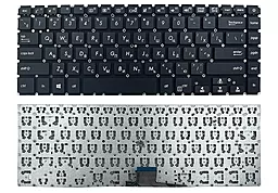 Клавиатура для ноутбука Asus VivoBook S510U X510U F510U K510U S501Q S501U R520U черная без рамки Прямой Enter Original PRC (AEXKEU00010) Black