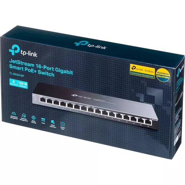 Коммутатор (світч) TP-Link TL-SG2016P - фото 3