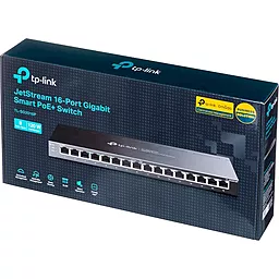 Коммутатор (світч) TP-Link TL-SG2016P - мініатюра 3 Коммутатор (світч) TP-Link TL-SG2016P - мініатюра 3