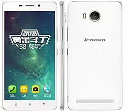 Мобільний телефон Lenovo A5600 (S8) White - мініатюра 3