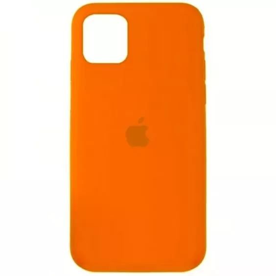 Чохол Silicone Case Full для Apple iPhone 11 Pro Max Orange - фото 1
