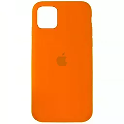 Чехол Silicone Case Full для Apple iPhone 11 Pro Max Orange