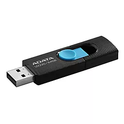 Флешка ADATA 8 GB UV220 (AUV220-8G-RBKBL) Black - фото Флешка ADATA 8 GB UV220 (AUV220-8G-RBKBL) Black