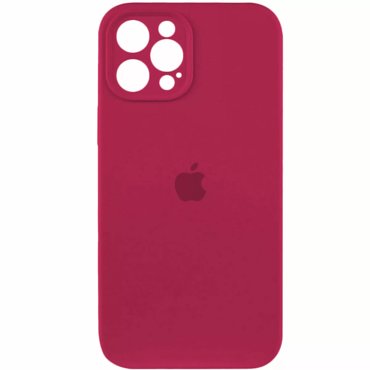 Чохол Silicone Case Full Camera for Apple iPhone 11 Pro Maroon - фото 1