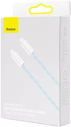 Кабель Baseus Dynamic USB Type-C - Type-C 100w 5a 1м PD cable Blue (CALD000203) - мініатюра 6 Кабель Baseus Dynamic USB Type-C - Type-C 100w 5a 1м PD cable Blue (CALD000203) - мініатюра 6