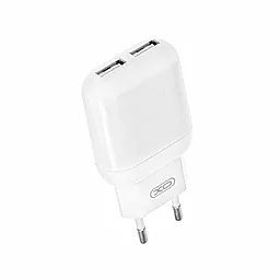 Сетевое зарядное устройство XO L78 2.4a 2xUSB-A ports charger white - фото Сетевое зарядное устройство XO L78 2.4a 2xUSB-A ports charger white