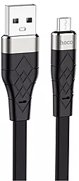 Кабель Hoco X53 Angel USB-A - micro USB 12w 2.4a 1м cable Black