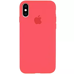 {"ru": "Чехол", "uk": "Чохол"} Silicone Case Full для Apple iPhone XS Max Watermelon Red