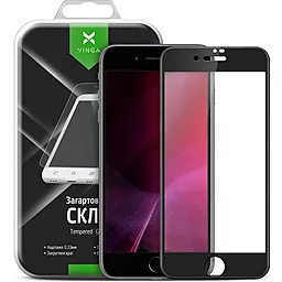 Защитное стекло Vinga Full Glue Apple iPhone 7 Plus, iPhone 8 Plus Black (VTPGSI7B8PB)