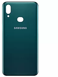 Задня кришка корпусу Samsung Galaxy A10S 2019 A107, з боковими кнопками Green