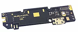 Нижня плата Xiaomi Redmi Note 3 Pro (30 pin) з роз'ємом зарядки та мікрофоном - мініатюра 2