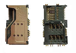 Коннектор SIM-карты Lenovo A60 / P70 / P700I / A789 / A65