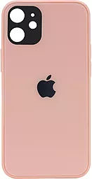 Чехол Epik GLOSSY Logo Full Camera Apple iPhone 12 Mini Pink