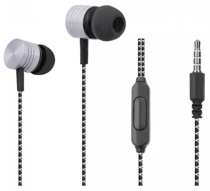 Навушники Walker H320 Black/Silver - фото 1