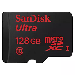 Карта пам'яті SanDisk microSDXC 128GB Ultra Class 10 UHS-I (SDSQUNC-128G-GN3MN) - фото Карта пам'яті SanDisk microSDXC 128GB Ultra Class 10 UHS-I (SDSQUNC-128G-GN3MN)