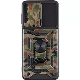 Чохол Epik Camshield Serge Ring Camo для Samsung Galaxy A23 4G Army Brown - мініатюра 2