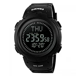 Мужские часы Skmei Compass (1231BK) Black - фото Мужские часы Skmei Compass (1231BK) Black