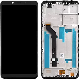 Дисплей Nokia 3.1 Plus с тачскрином и рамкой, Black - фото Дисплей Nokia 3.1 Plus с тачскрином и рамкой, Black