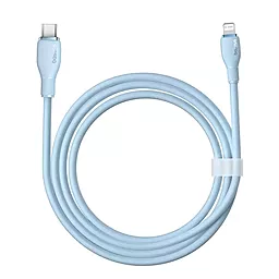 Кабель Baseus Pudding Series USB Type-C - Lightning 20w 3a 2м PD сable Blue (P10355701311-01) - миниатюра 2 Кабель Baseus Pudding Series USB Type-C - Lightning 20w 3a 2м PD сable Blue (P10355701311-01) - миниатюра 2
