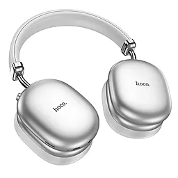 Наушники Hoco W35 Max Auspicious ANC Silver - миниатюра 2 Наушники Hoco W35 Max Auspicious ANC Silver - миниатюра 2