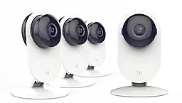 Камеры видеонаблюдения Xiaomi Yi Home Camera 720p Family Pack International Edition White (4шт)