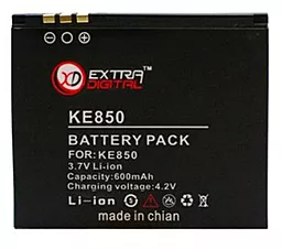 Аккумулятор LG KE850 Prada / LGIP-A750 / DV00DV6062 (600 mAh) ExtraDigital