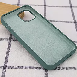 Чохол Silicone Case Full для Apple iPhone 13 Pro Pine Green - мініатюра 2