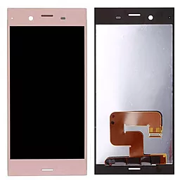 Дисплей Sony Xperia XZ1 с тачскрином, оригинал, Pink - фото Дисплей Sony Xperia XZ1 с тачскрином, оригинал, Pink