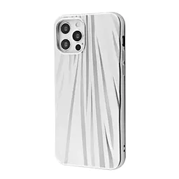 Чехол Wave Gradient Patterns Case для Apple iPhone 12, iPhone 12 Pro Silver
