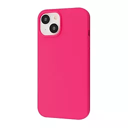Чехол Wave Full Silicone Cover для Apple iPhone 14 Bright Pink