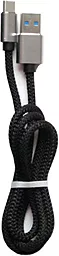 Кабель Walker C740 USB-A - Type-C 12w 2.4a 1м cable Black - фото Кабель Walker C740 USB-A - Type-C 12w 2.4a 1м cable Black