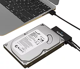 Адаптер Maiwo HDD/SSD SATA 2,5"/3,5"/5,25" на USB 3.0 БП 12А/2A (K10435A) - миниатюра 6