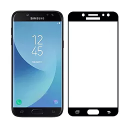 Защитное стекло Mocolo Full Cover Full Glue Samsung J730 Galaxy J7 2017 Black