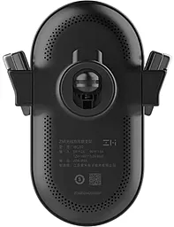 Автодержатель с беспроводной зарядкой Xiaomi ZMi Car Wireless Charger Black 20W (WCJ10) Black - миниатюра 3