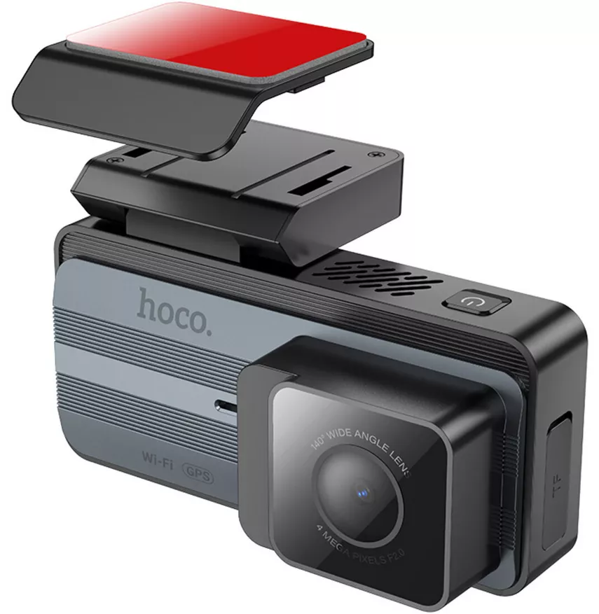 Видеорегистратор Hoco DV11 2K display GPS Silvery Gray - фото 3