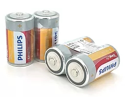 Батарейки Philips D / R20 Super Heavy Duty SHRINK 2шт (R20LFT/93) 1.5 V