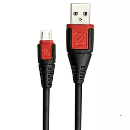 Кабель USB Scosche syncABLE™ Micro USB Cable Black / Red (USBM3RD) - миниатюра 2